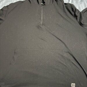 Layer 8 Black Quarter-Zip Pullover